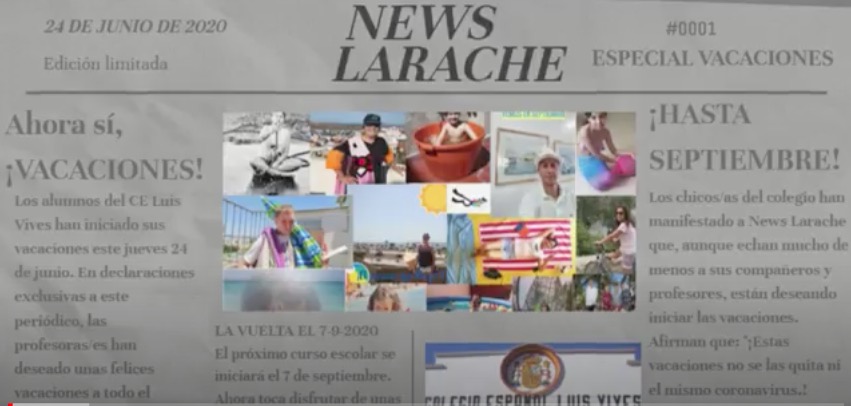 El CE Luis Vives de Larache informa